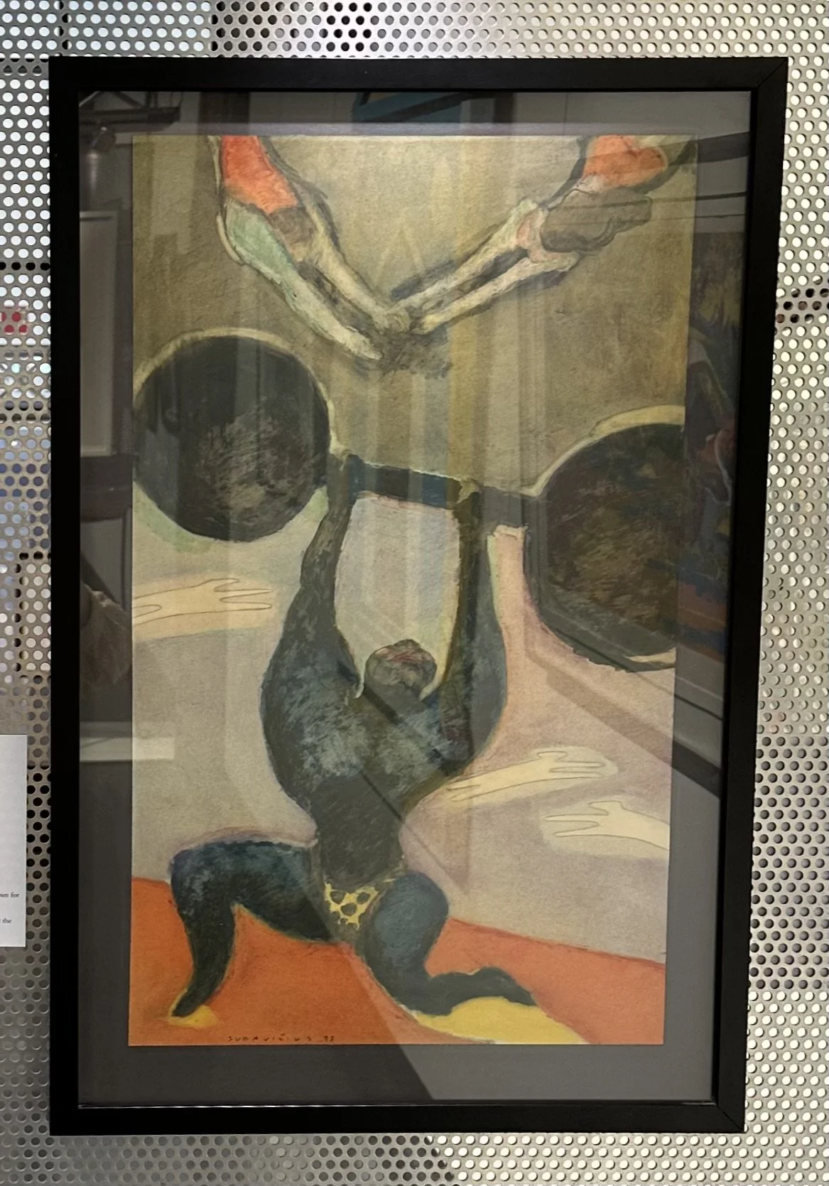 Dalia Sudavicius, "Untitled (Circuc Series)," 27" x 18"