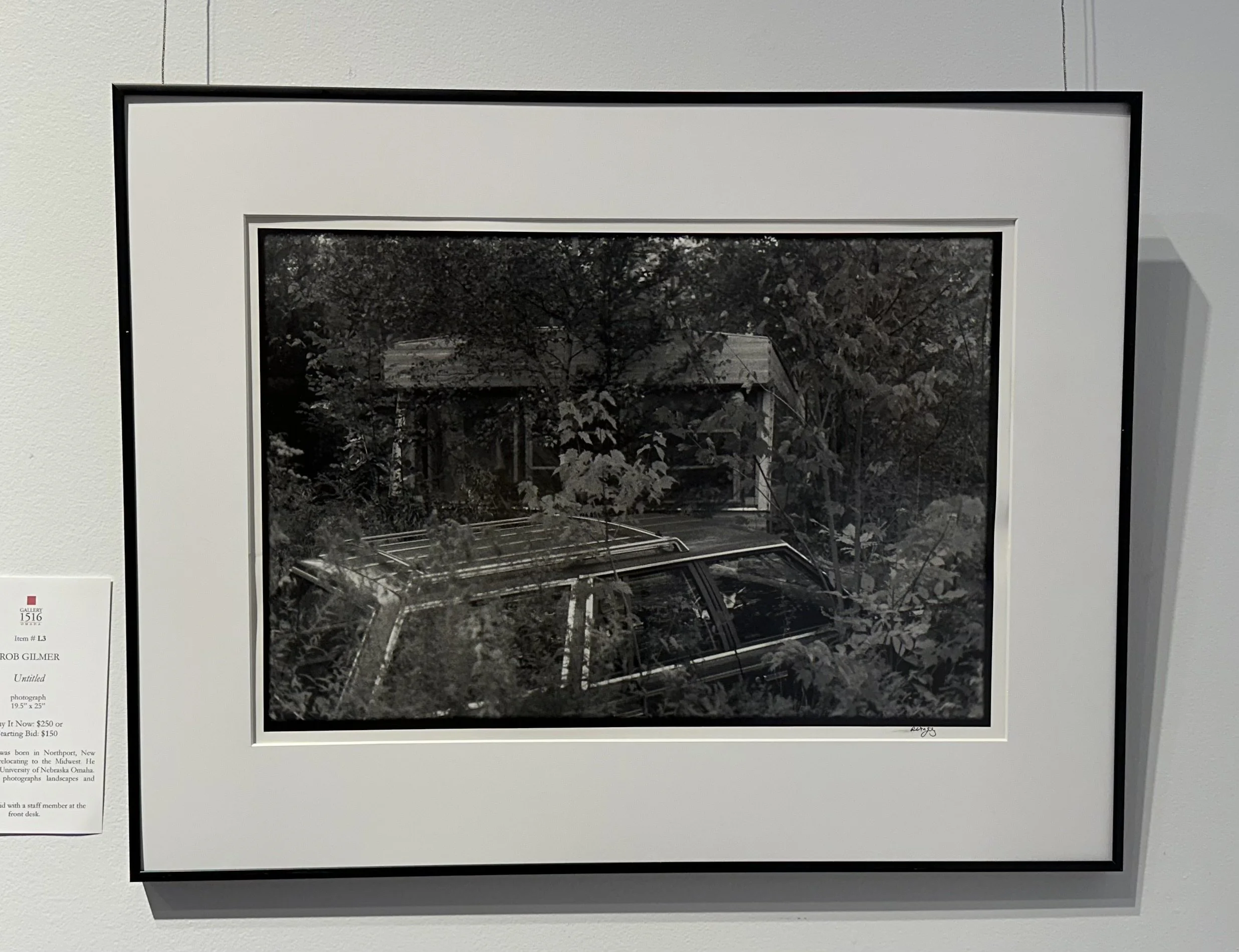 Rob Gilmer, "Untitled," 19.5" x 25", photograph