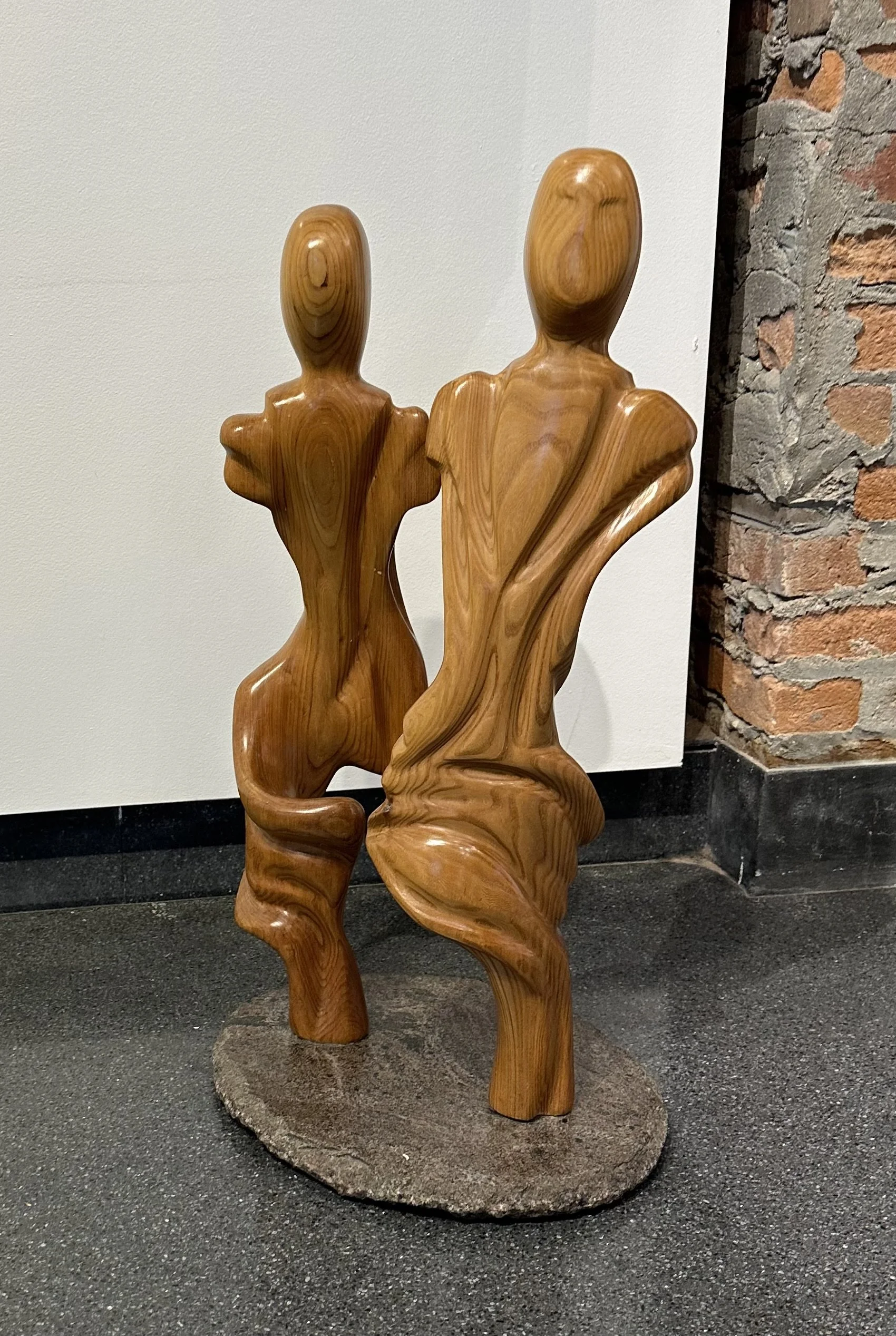 Pete Wroblewski, "Untitled," 29" x 13", wood, granite