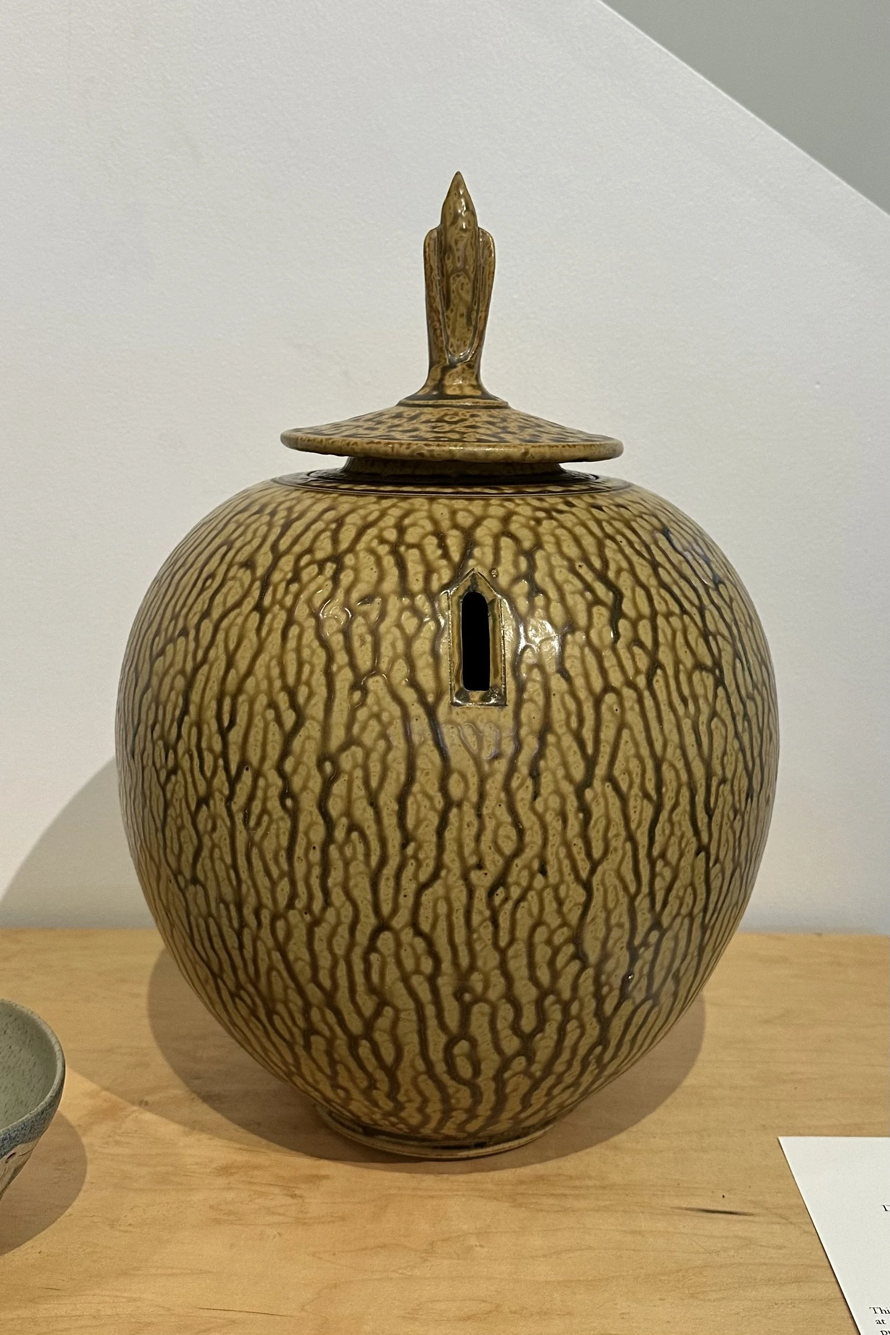 David Harris, "Three Piece Jar," 11.5" x 16", clay
