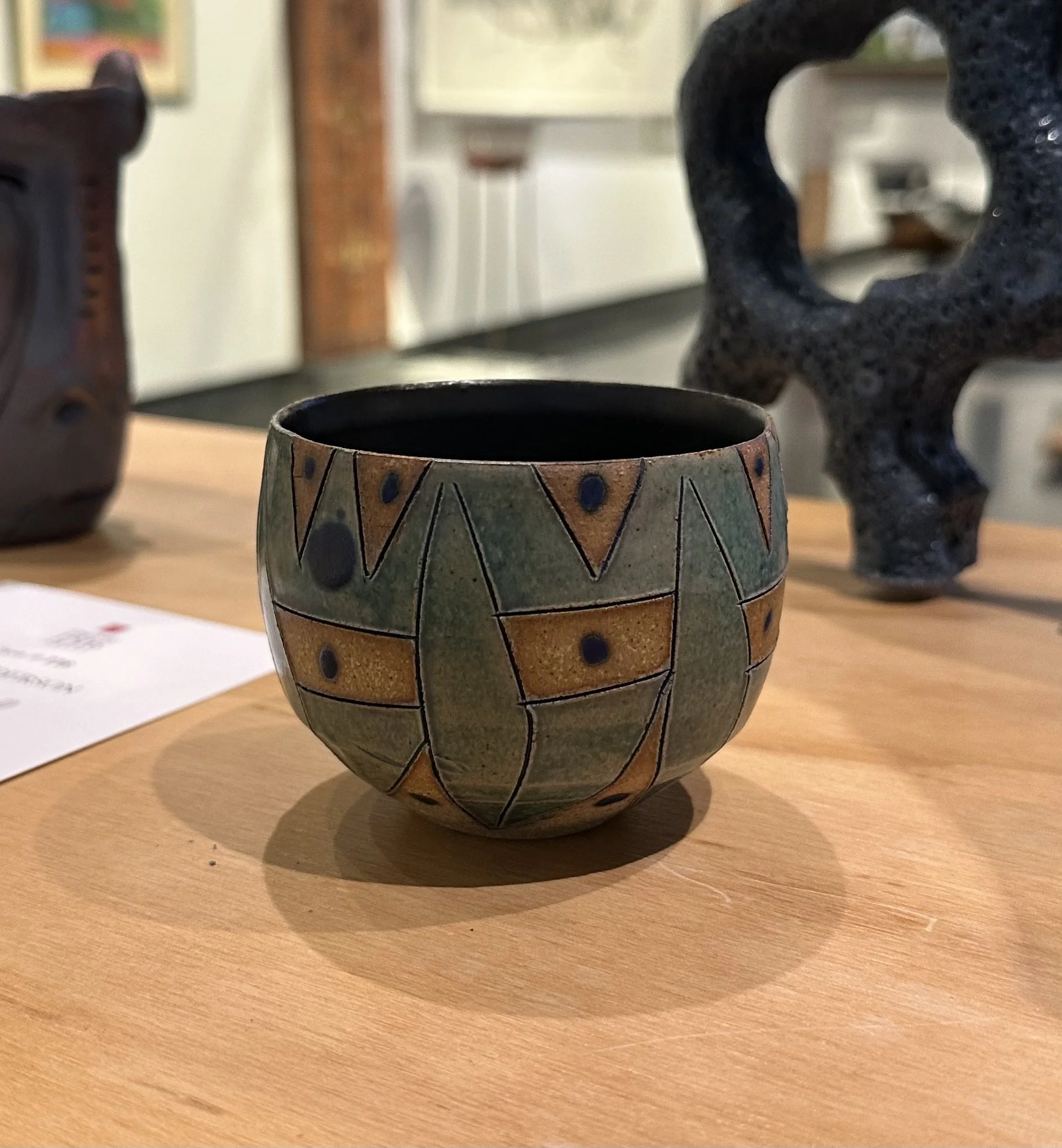 Dan Anderson, "Clay Bowl (small)," 4" x 2.75", clay