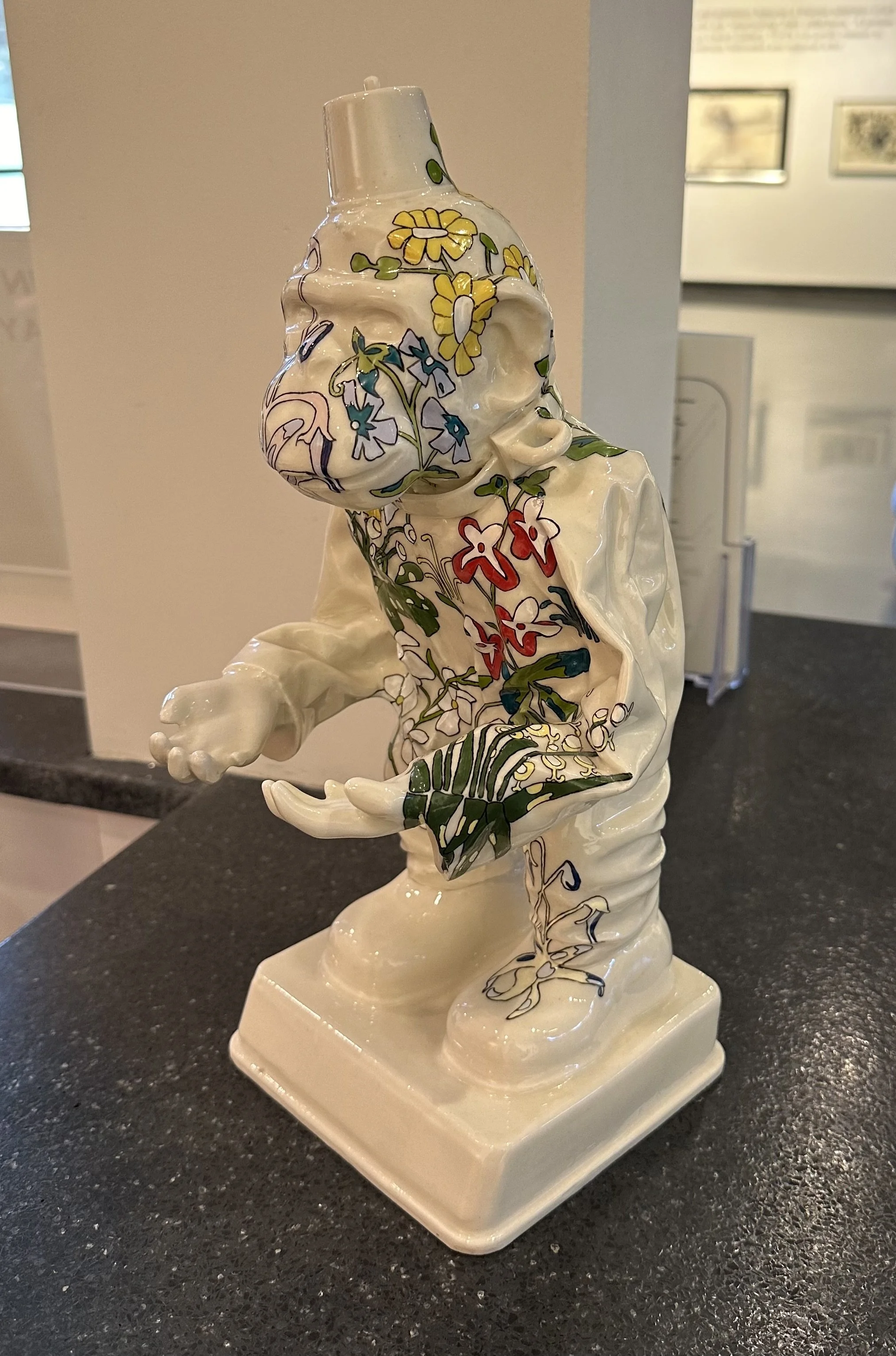 Future Retrival, "Hunter," 13" x 7", porcelain