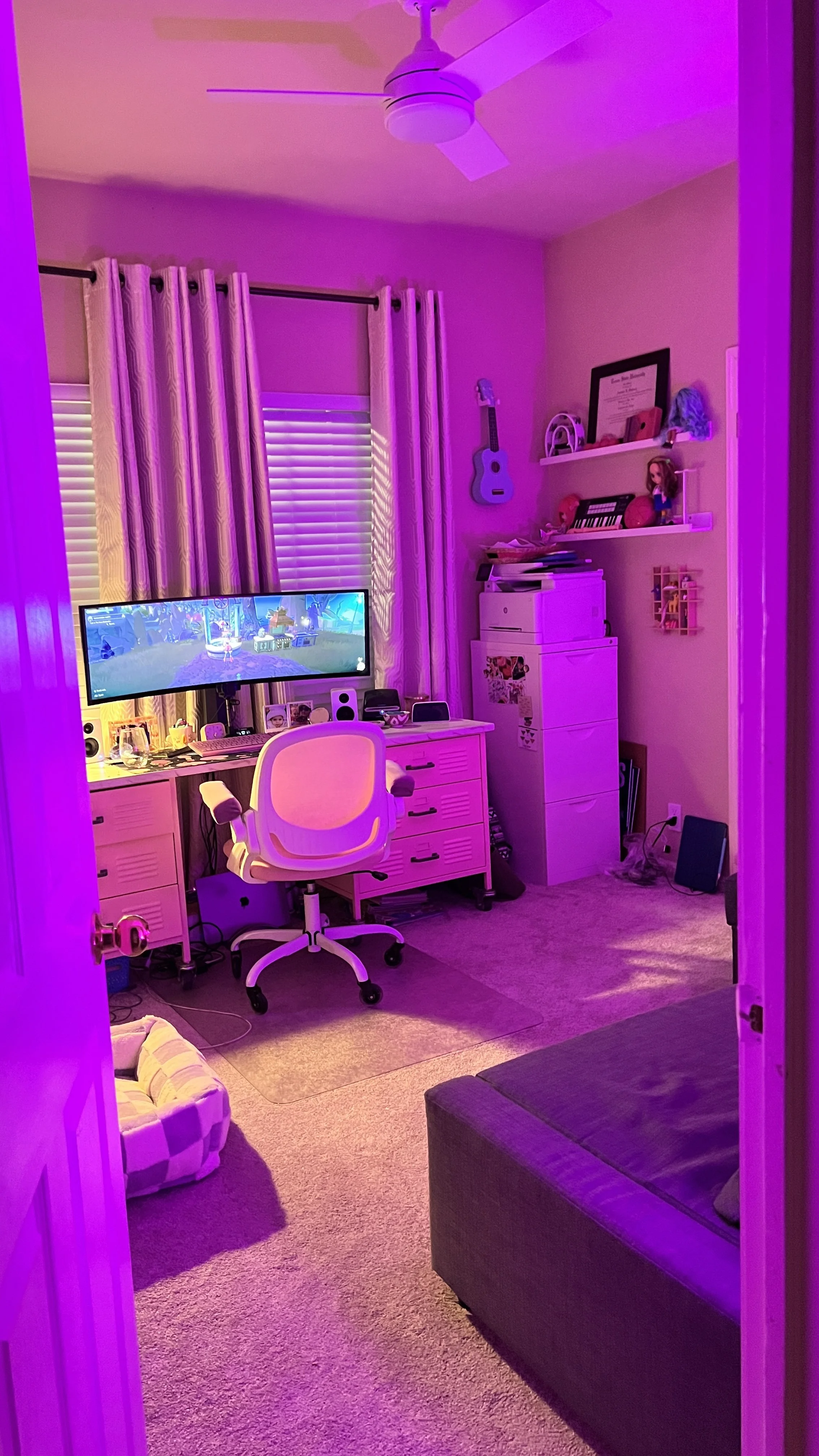 My office (click for video)