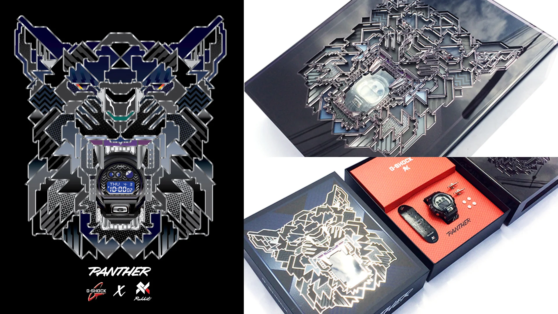 ผลงาน collaboration ของ Rukkit Graphic Artist ชาวไทย กับ GShock รุ่นพิเศษ
