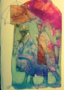 Eileen’s Mac Ladies Watercolor by Lesley Humphrey
