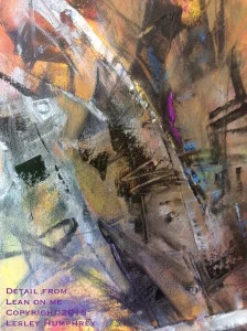 (Detail from “Pulling Through”) by Lesley Humphrey 2015