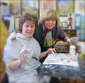 Painting at Heartlift