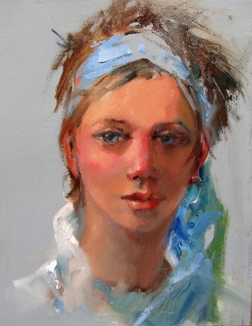 12.  Knowledge : People Painting : Female Face Oil Demo – Part 2