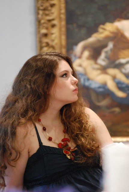 The pose… Notice soft, subtle planes of light and shade on face.