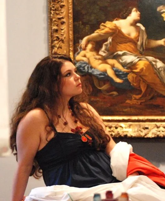 13.  Painting A Person, From Life : Acrylic Demo : Part 1