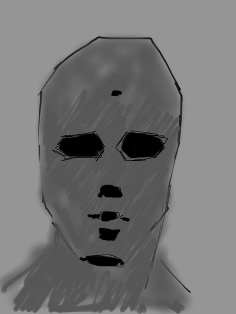 Added dark/filled the shadow shapes to create WLDH features.