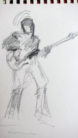 Jammin with a guitar