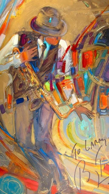 6.  Expression, Energy & All That Jazz! : Jazz For Gesture Drawings & Paintings