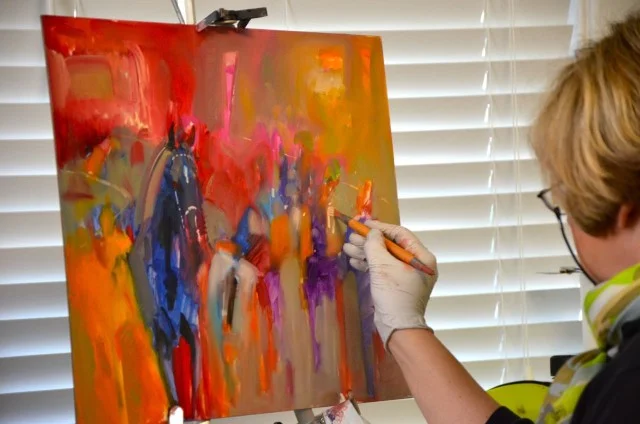 11. The Visual Language Of Art : A Kentucky Derby painting demonstration