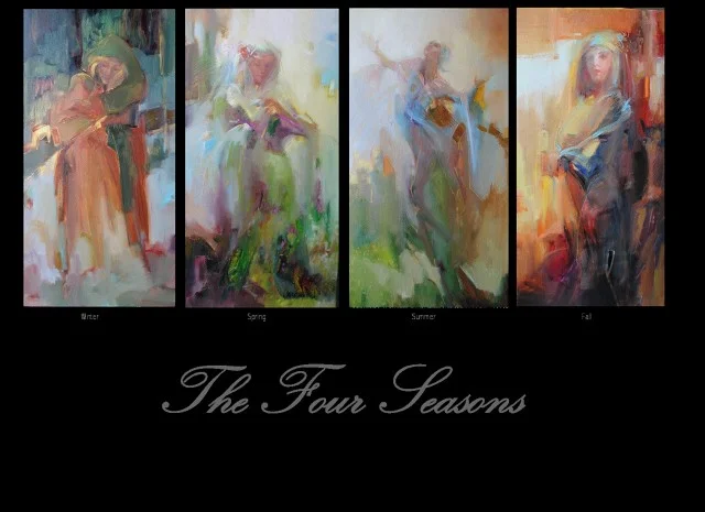 The Four Seasons by Lesley Humphrey (copyrighted image)