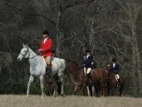 John Deleyer, MFH. Longacre Hunt, McLain Ranch, Flynn Texas.