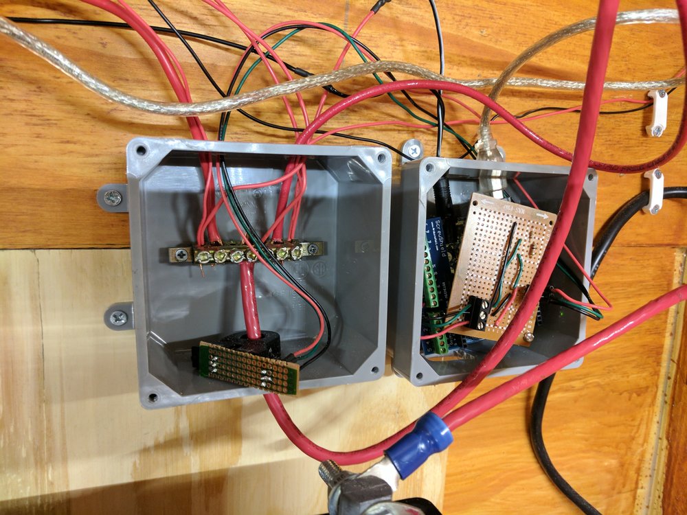  Its critical to get the orientation of the sensor correct. The open side of the sensor (seen in the following image) should face TOWARDS direction where current is coming from. In other words, the open side should face the battery IF that's where mo