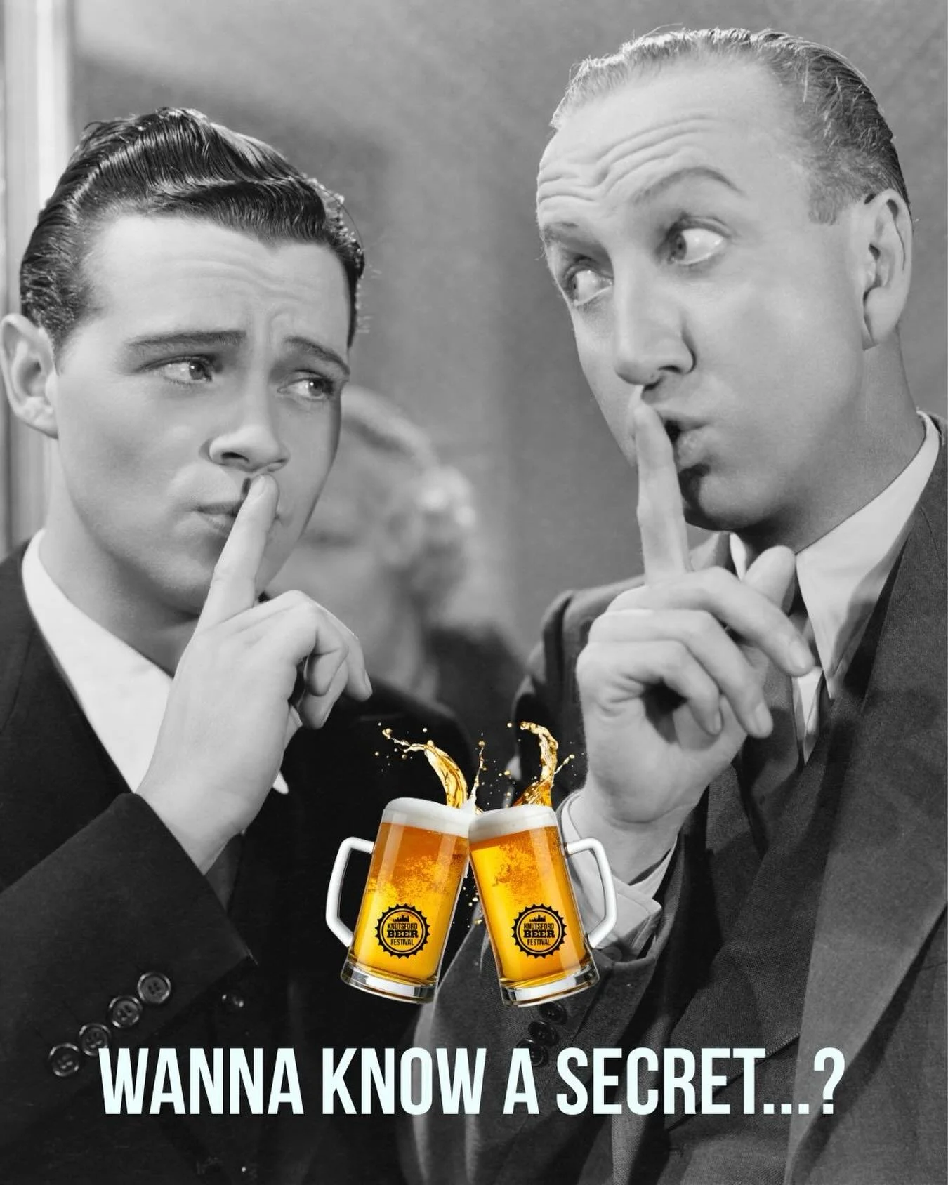Psst...Hey you! 👀Yes You!...Guess What? 
Our tickets are already live at https://www.knutsfordbeerfestival.org.uk/tickets so if you want to be first in line get over there and use our BLACK FRIDAY DISCOUNT CODE BLACK20KBF26  for a fabulous 20% off #