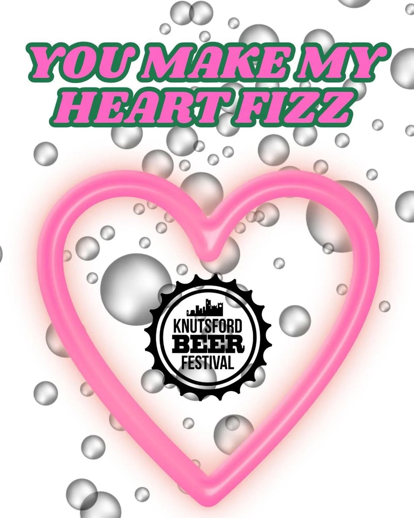 We&rsquo;re not just all about the Beer - we&rsquo;ve got Fizz, Gin and Wine too! Think out of that box this Valentine&rsquo;s Day and get your special someone a fab night out at @knutsbeerfest in May. They&rsquo;ll love you all the more for it ❤️Lin