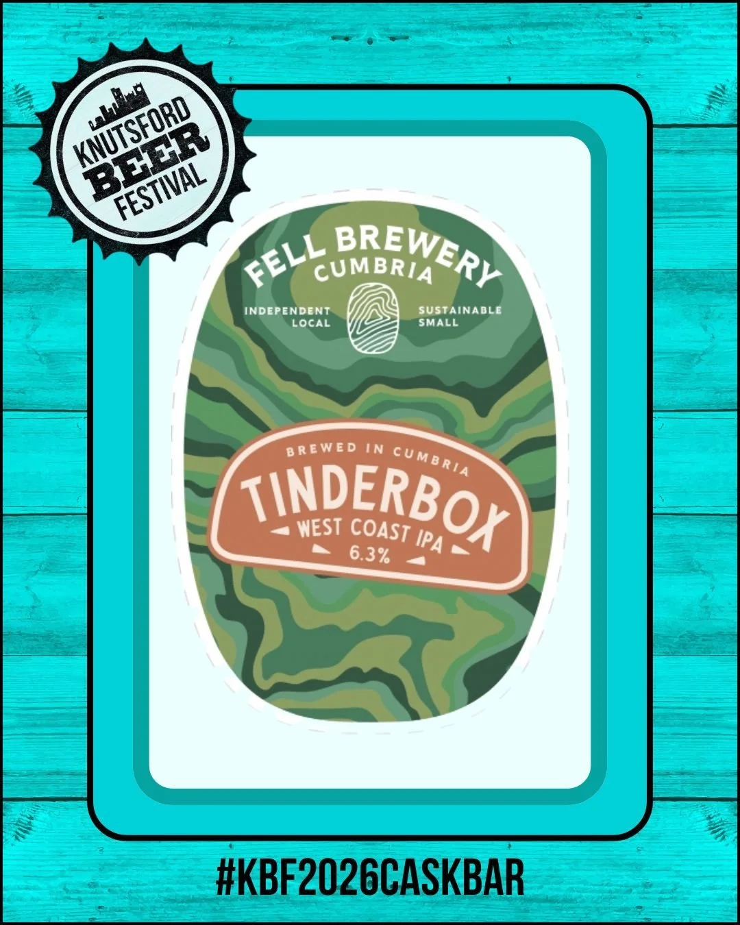Described on @untappd as the OG Craft Beer. Tinderbox from @fellbrewery is a classic West-Coast style IPA. Dry and bitter, the hops are piney, resinous and pithy. 
You'll find it on our cask bar this year. Fancy trying it - get your tickets here http