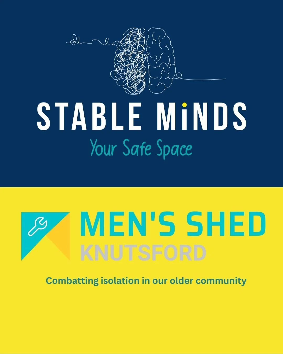 In addition to having lots of fun and drinking responsibly - don't forget all the money we raise will be going to our chosen charities this year @stableminds and @mensshedknutsford.
We love a local focus, and they are both based in the town, supporti