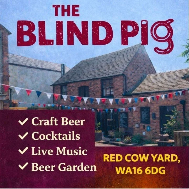 Thanks to @blindpig for sponsoring a beer this year.
A hidden gem in the heart of Knutsford &mdash; a speakeasy-style bar where timeless charm meets modern hospitality. Family-influenced and passion-driven, with a warm, welcoming space where great dr