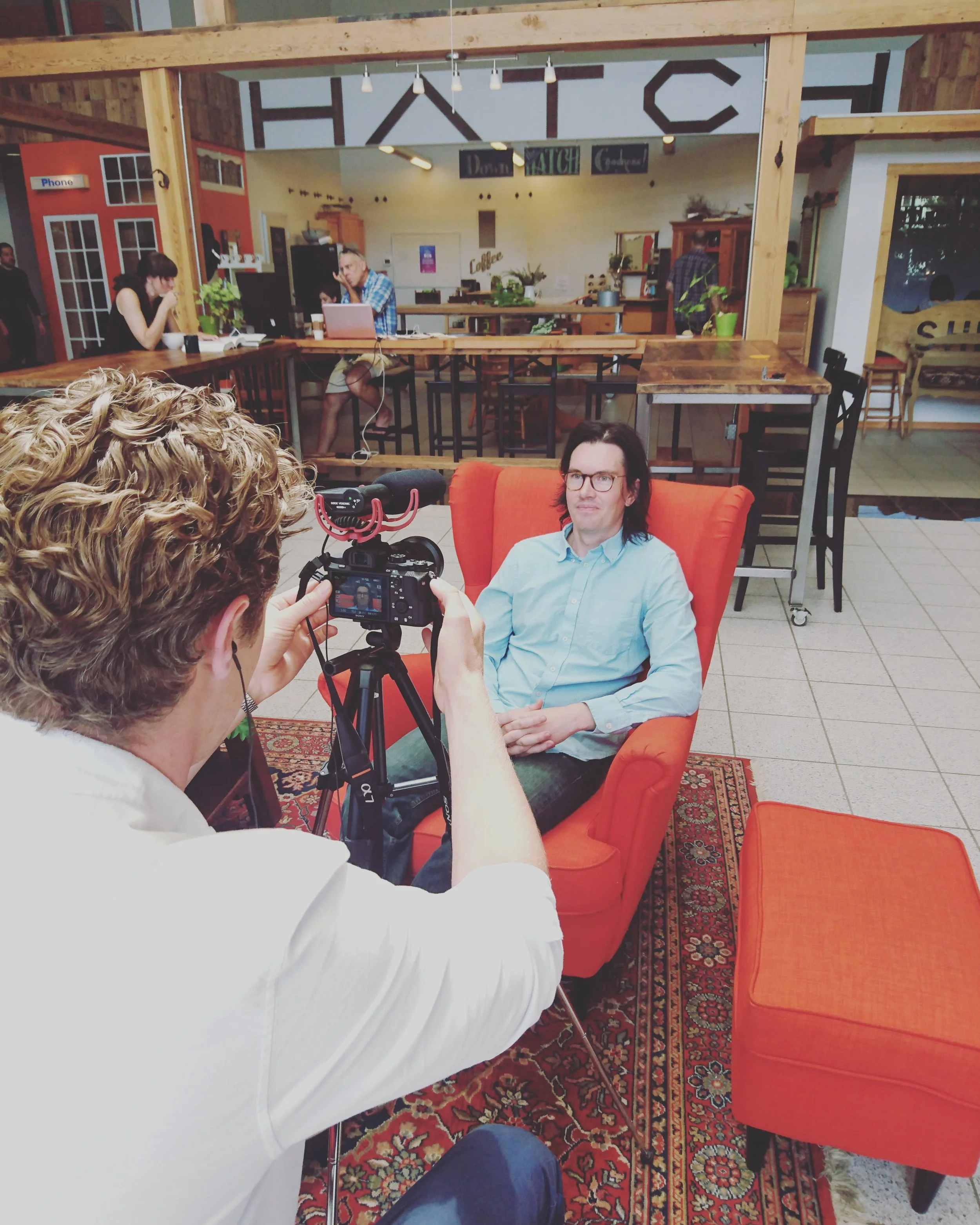 Interviewing entrepreneurs in Portland, Oregon