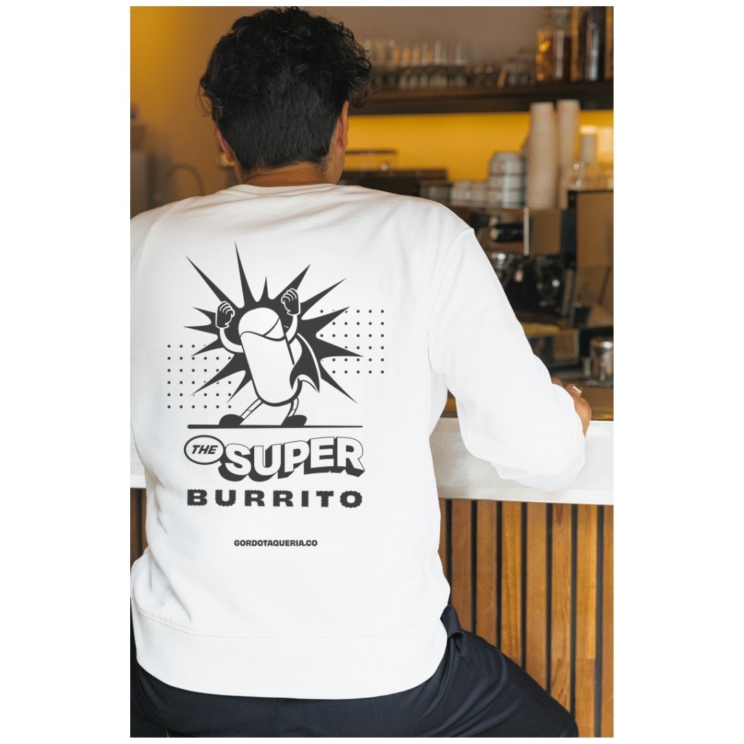 Know a Super Dad? Get him a Super Burrito shirt! Pair it with a gift card for the perfect gift for the father figures in your life! (psst 10% off all gift cards in June!)