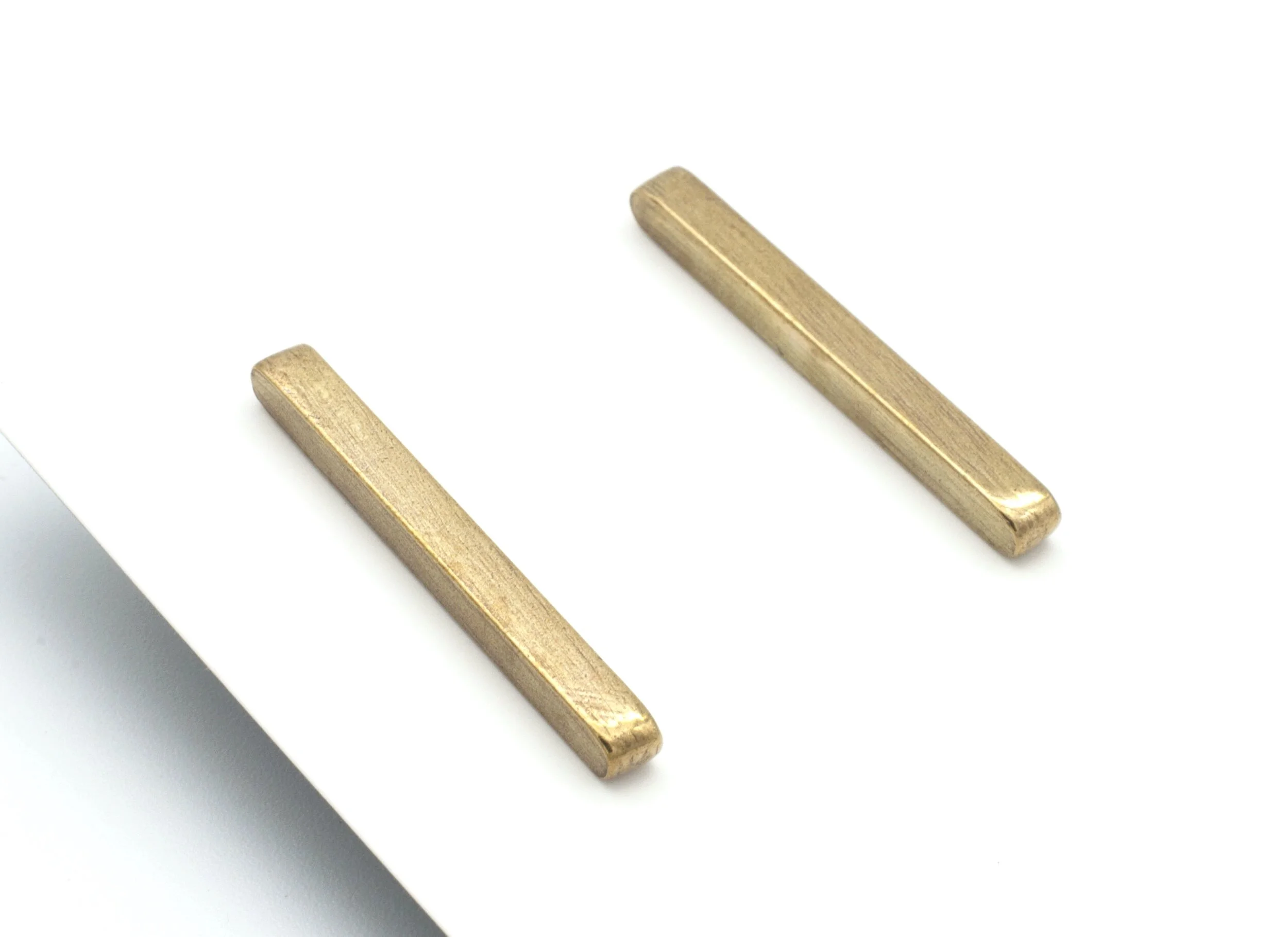 Brass Bar Earrings — EMMA ELIZABETH JEWELRY