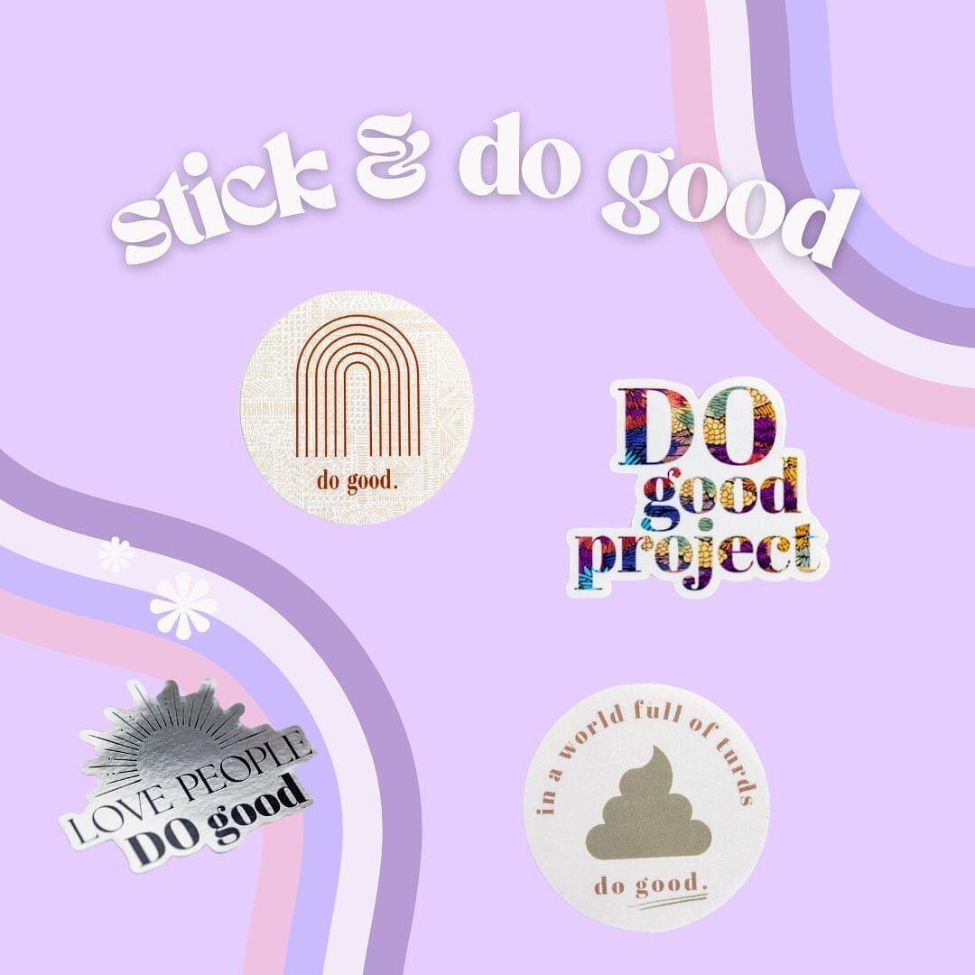 Shop with purpose! Unleash your generosity while adding style to your everyday essentials. 😄

Check out our amazing collection of stickers and make a difference today. Perfect for decorating your computers, tumblers, and notebooks while supporting a