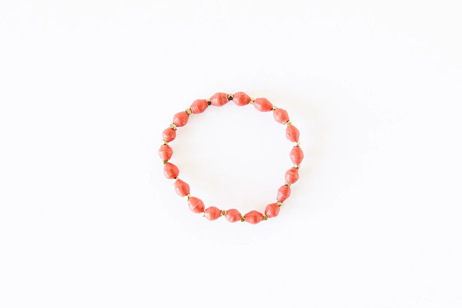 Paper Bead Bracelet
