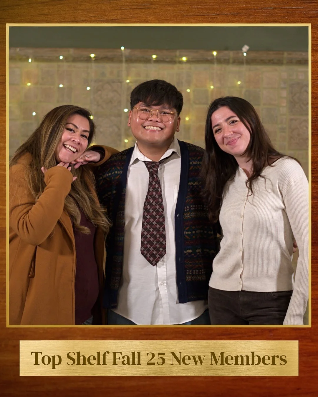 🎉 We&rsquo;re proud to introduce our newest Shelfies! 🎉 
Our four amazing new singers, Letty, Ayelet, Pierre, and Jo, joined Top Shelf Vocal this season, and we couldn&rsquo;t be more thrilled to have them. Join us in welcoming them to the Top Shel