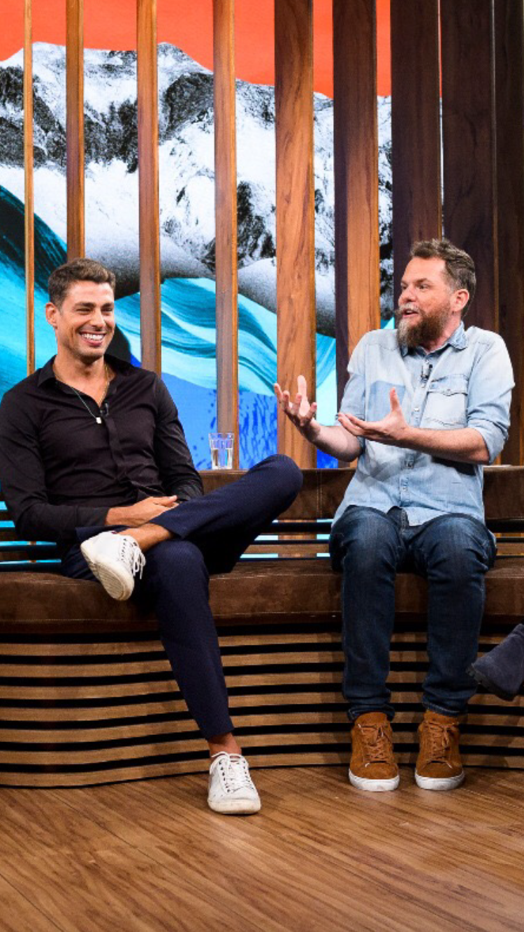 O Papai é Pop na Globo: programa Conversa com Bial