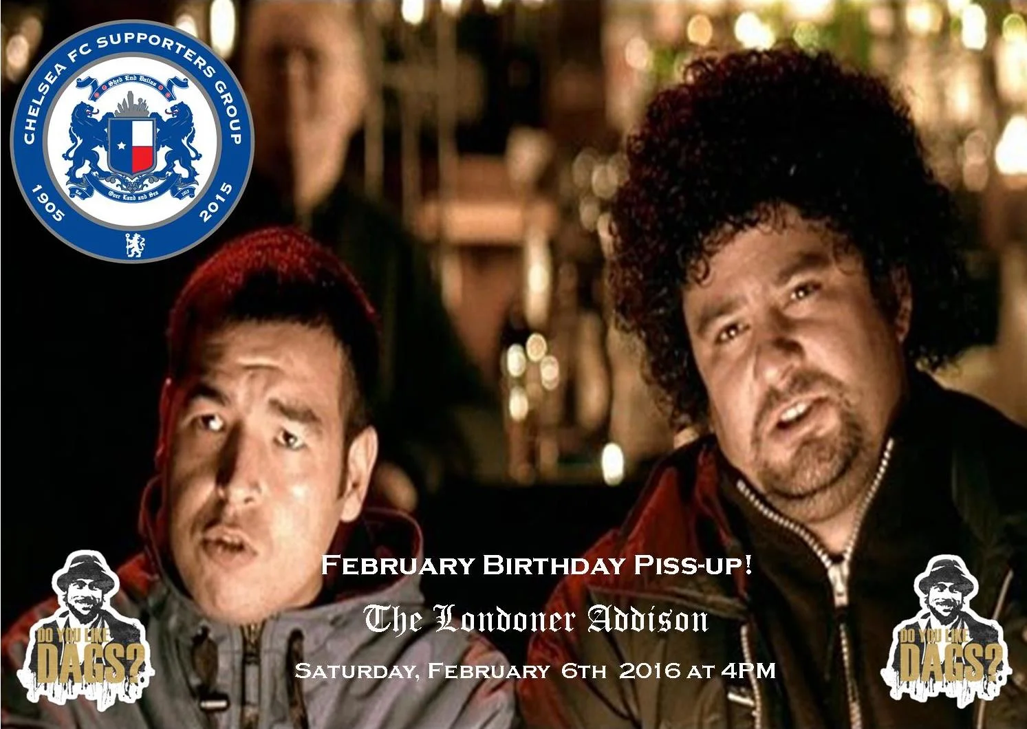 February Birthday Piss Up Celebration