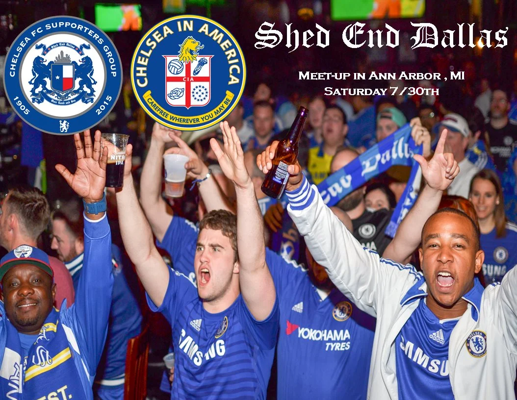 Real Madrid vs Chelsea FC International Champions Cup (Shed End Dallas Meet-Up)