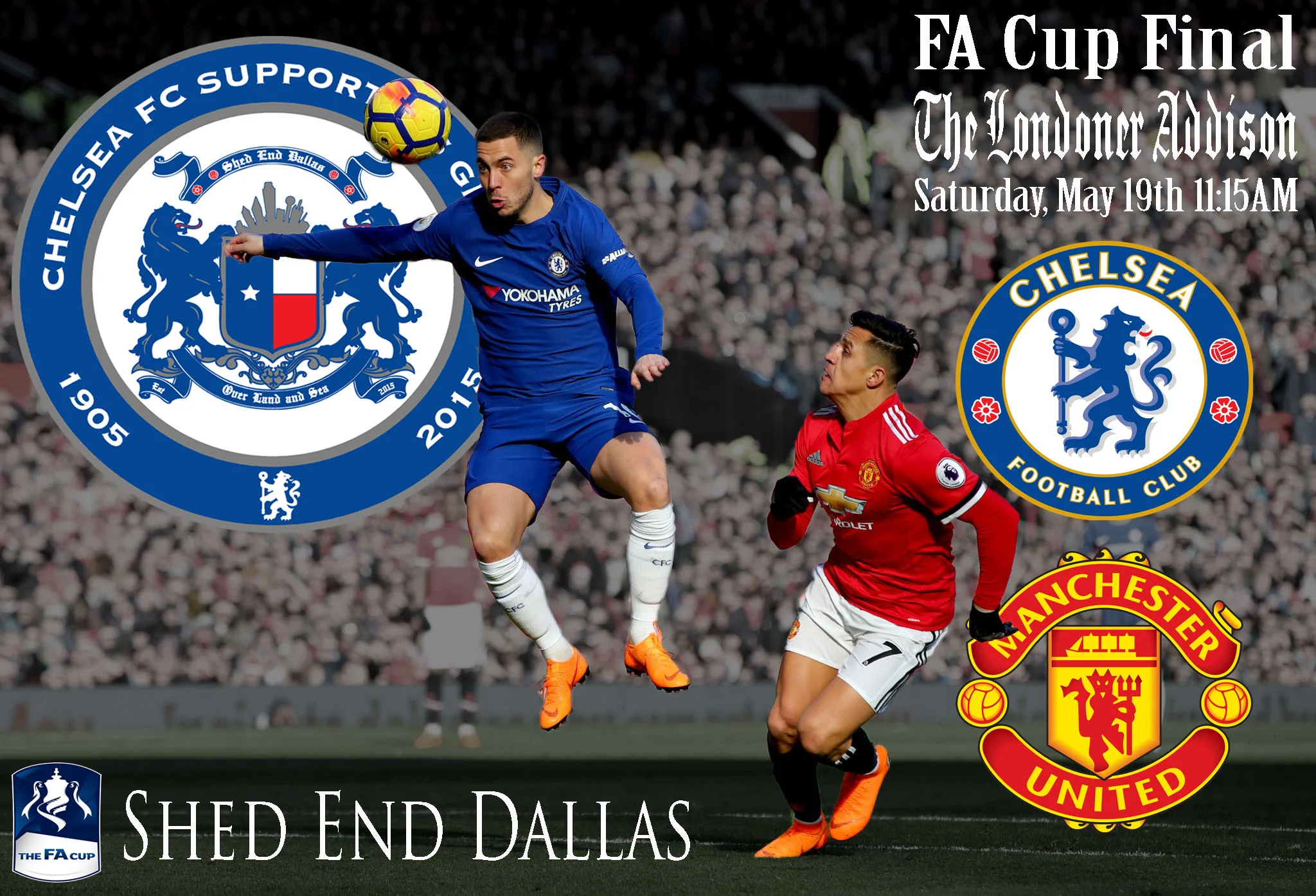Chelsea FC vs Manchester United (FA Cup Final - Wembley Stadium)