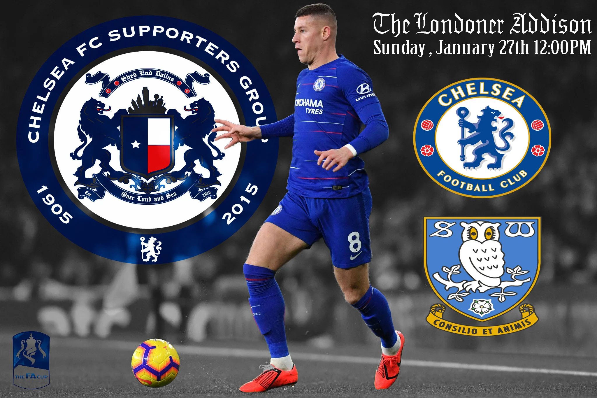 Chelsea FC vs Sheffield Wednesday (FA Cup 4th Round)