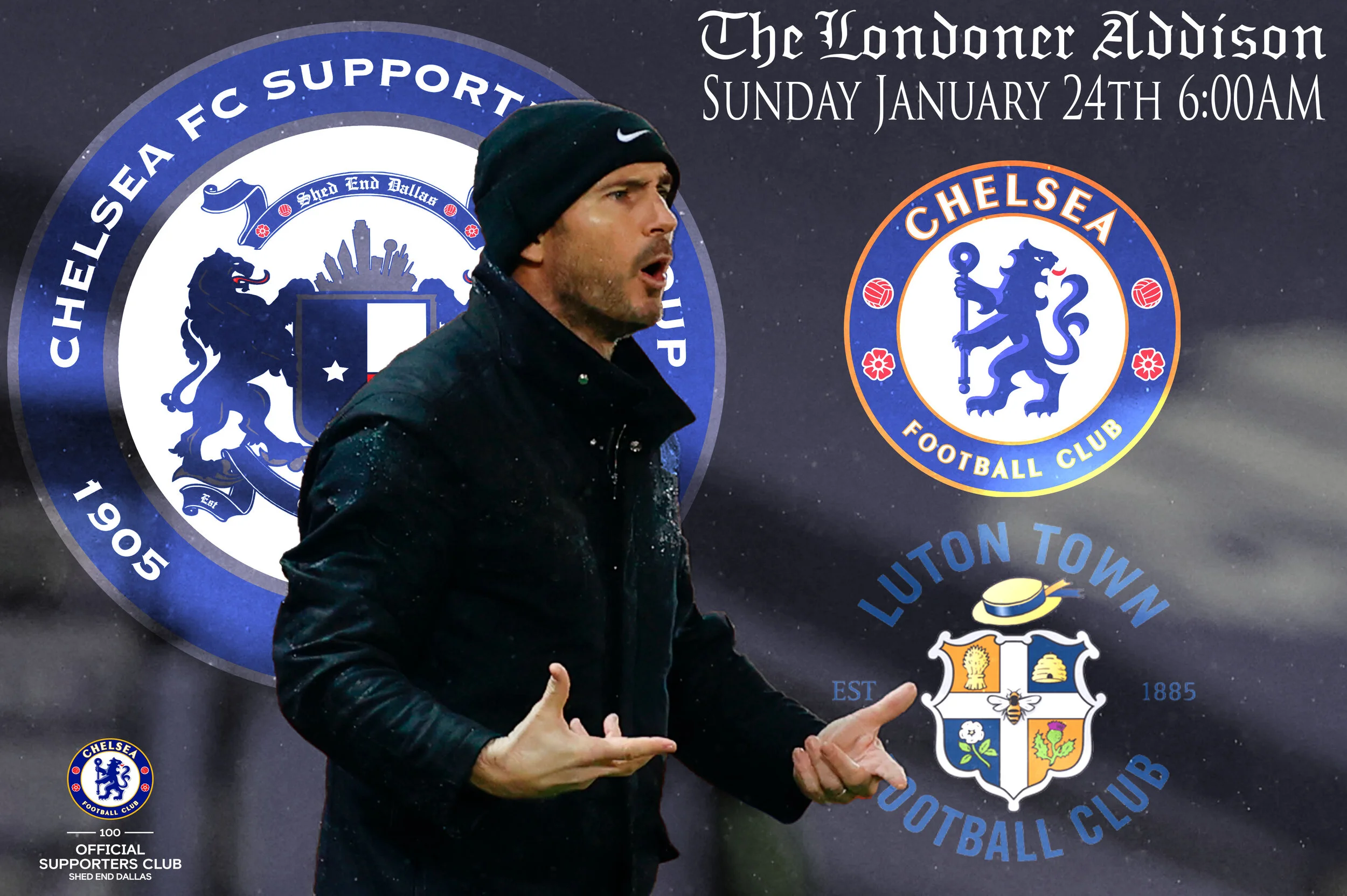 Chelsea FC vs Luton Town (FA Cup 4th Rd)