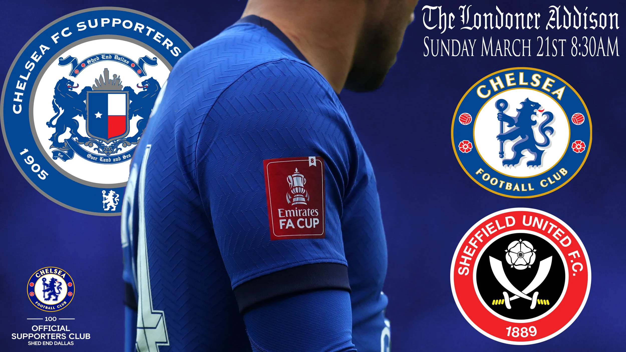 Chelsea FC vs Sheffield United - FA Cup Quarter Final