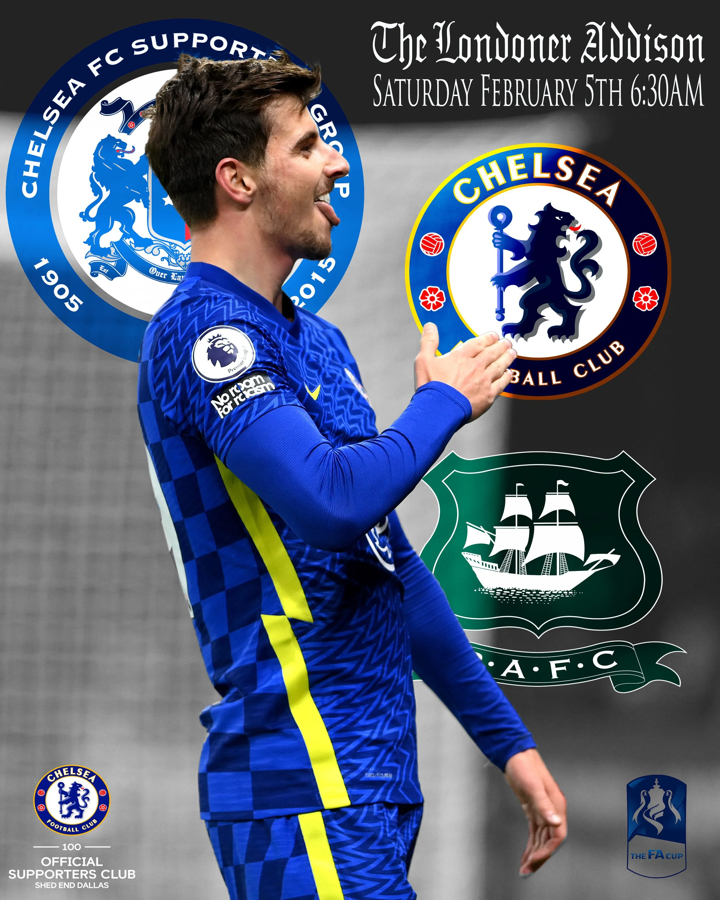 Chelsea FC vs Plymouth Argyle (FA Cup 5th Round)