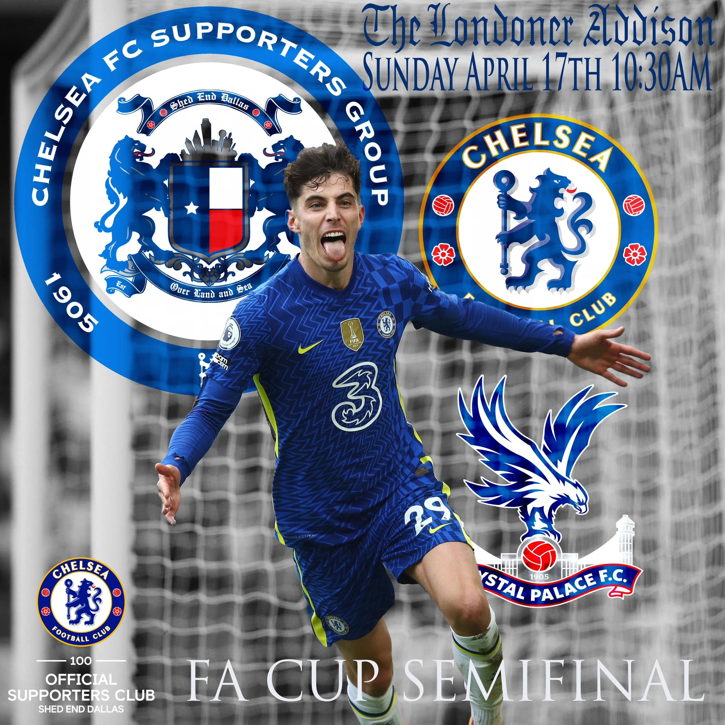 Chelsea FC vs Crystal Palace - FA Cup Semifinal