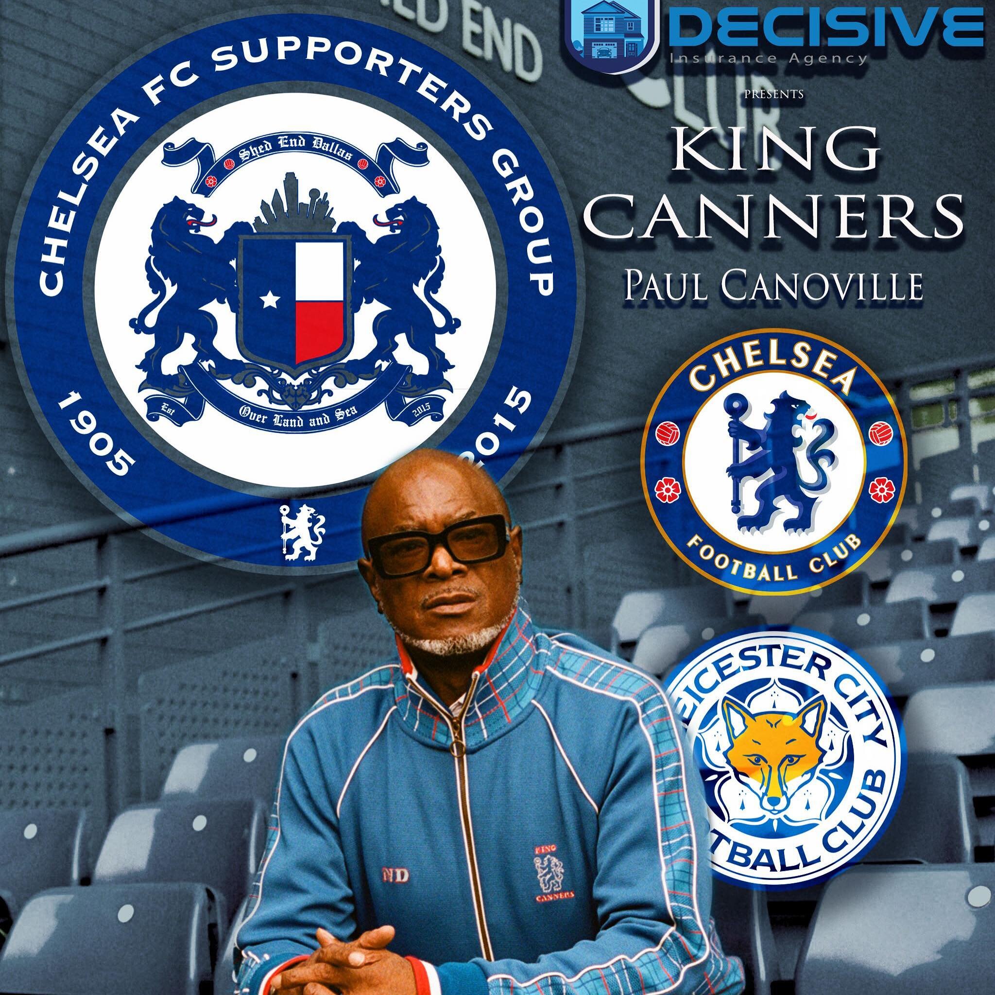 Join us this Sunday morning as the Blues are into the FA Cup Quarterfinals matchup vs Leicester City. We have our special guest, Paul Canoville joining us in person at the Londoner Addison to watch the match! Thanks to Decisive Insurance Agency again