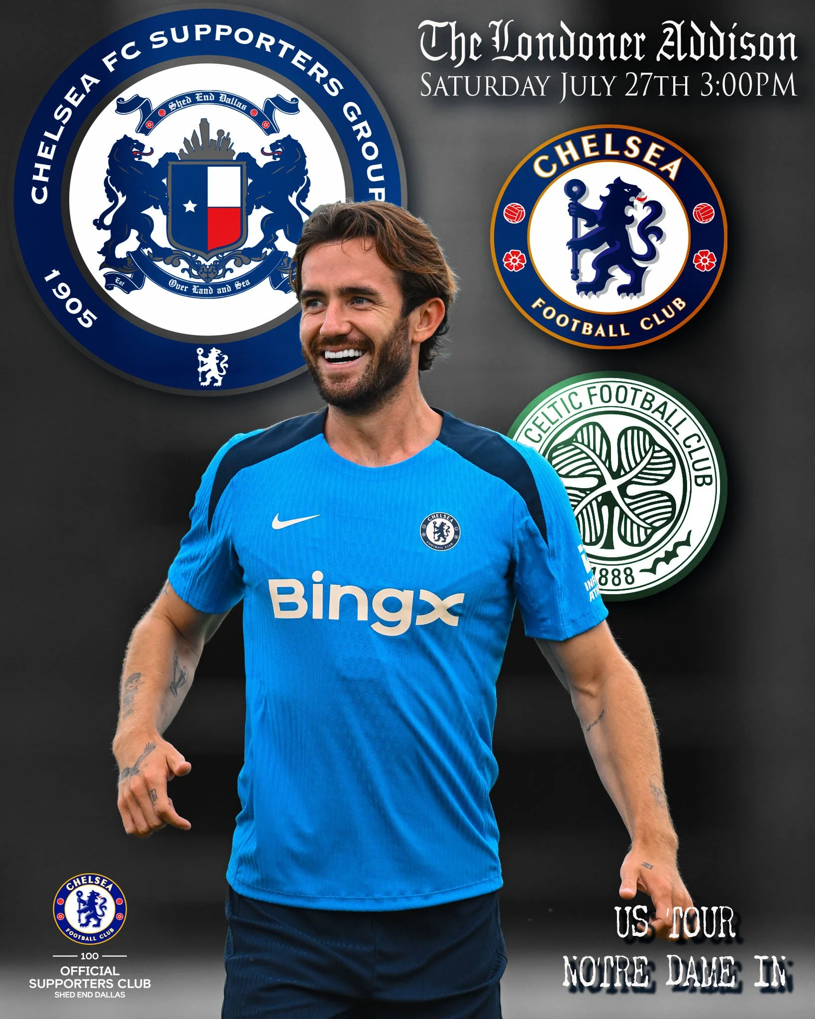 Chelsea FC vs Celtic FC - Club Friendly