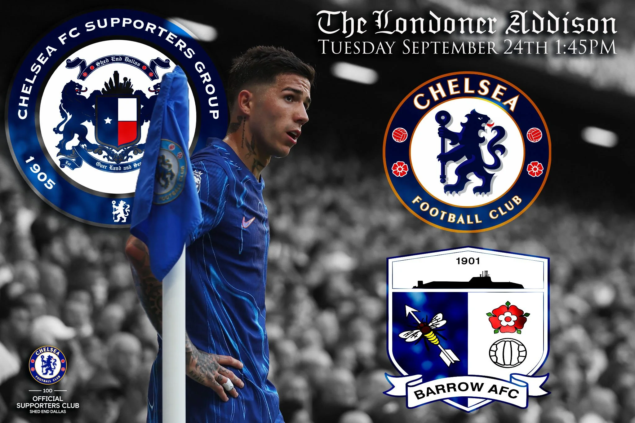 Chelsea FC vs Barrow AFC - Carabao Cup 3rd Round