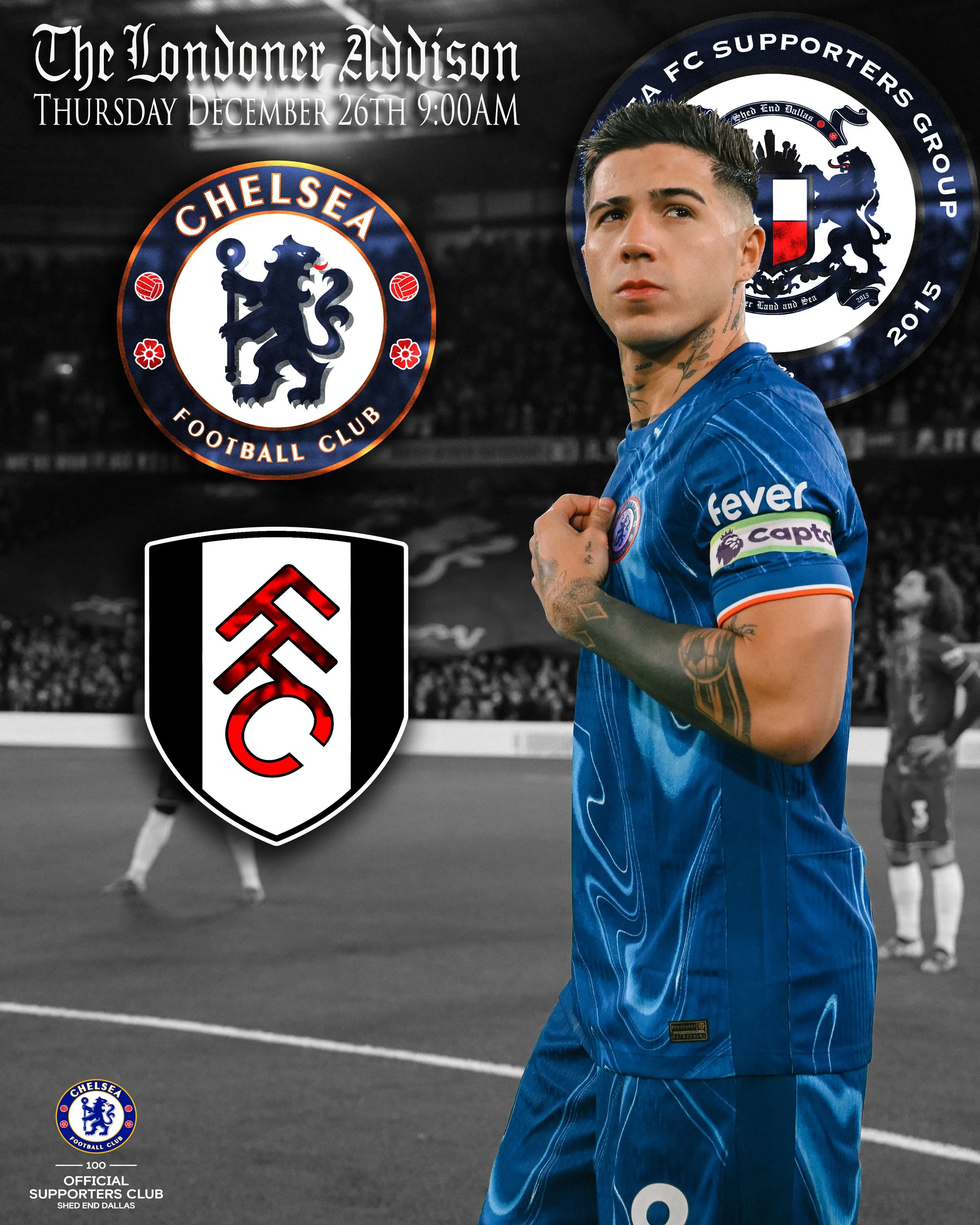 Chelsea FC vs Fulham FC - Match Day #18