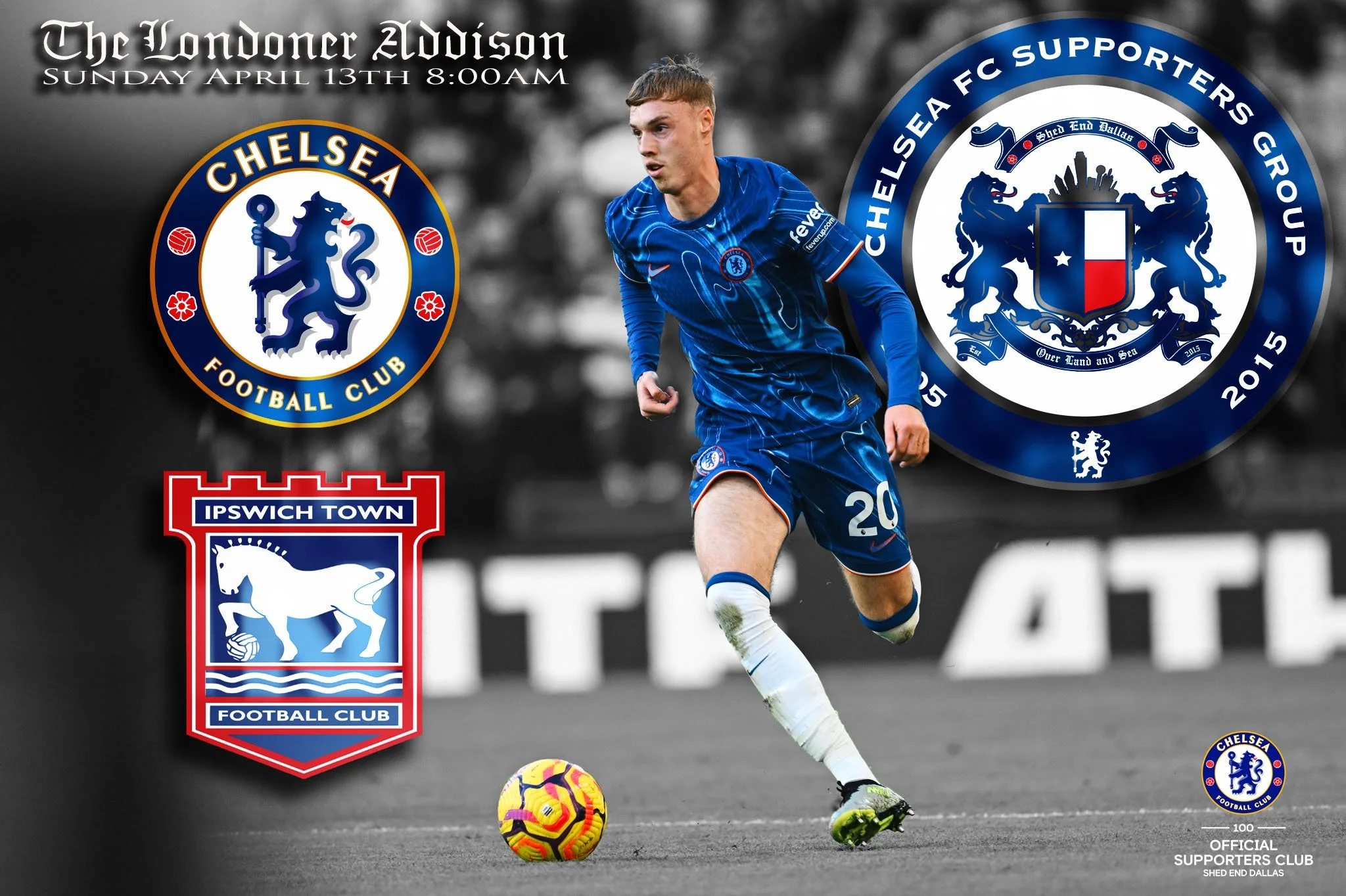 Chelsea FC vs Ipswich Town FC - Match Day #32