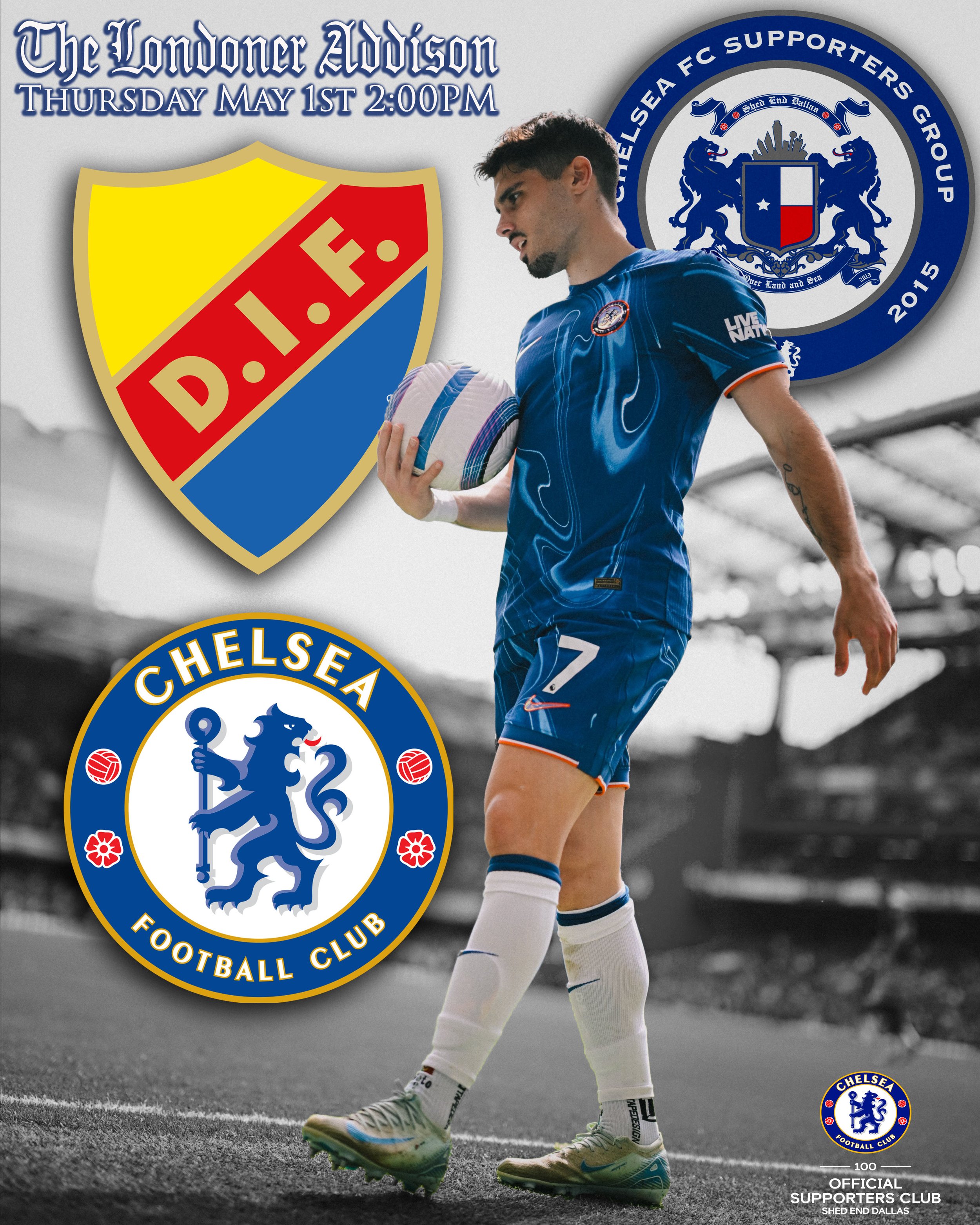 Djurgårdens IF vs Chelsea FC - UEFA Conference League Semifinals 1st Leg