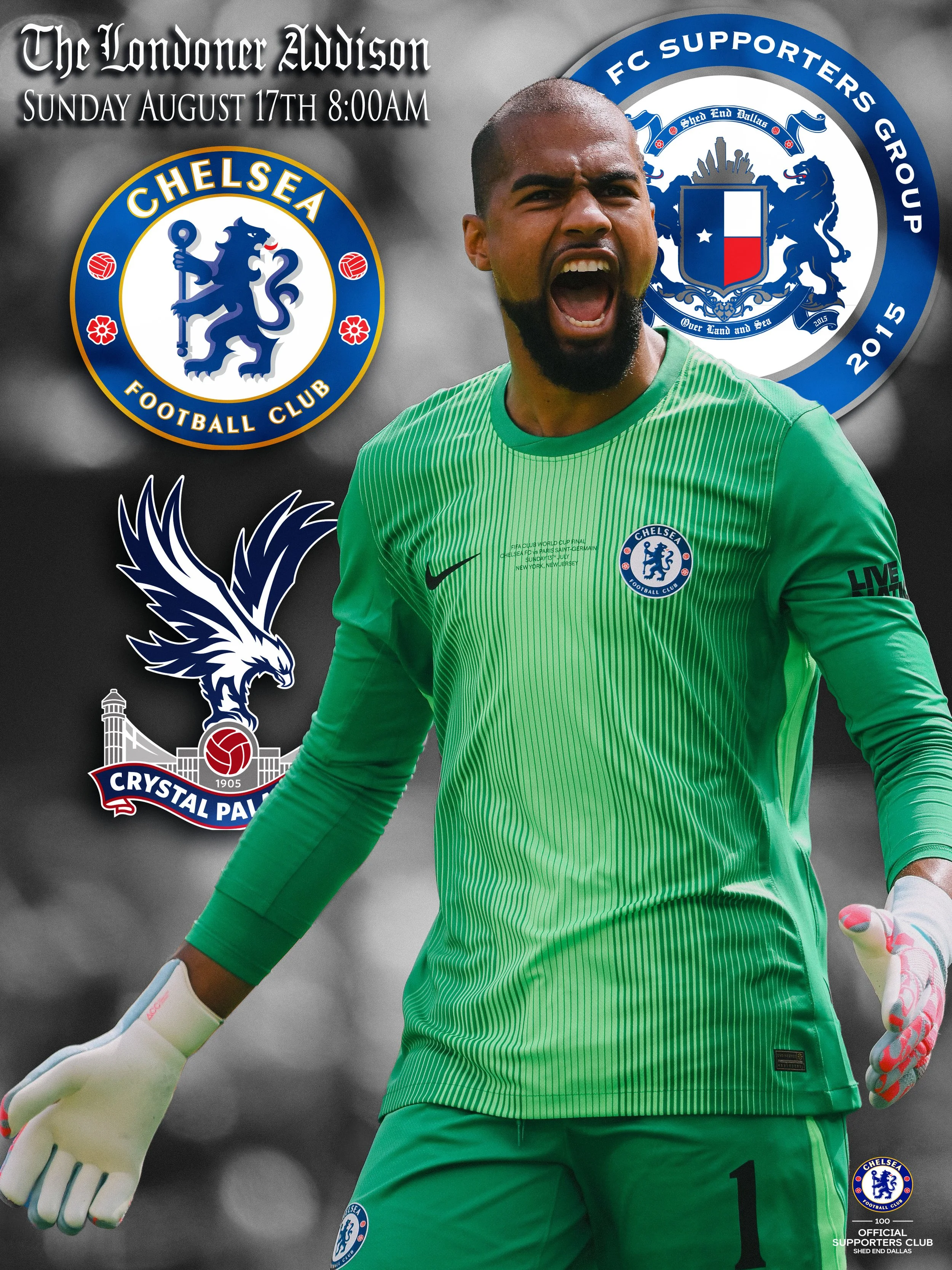 Chelsea FC vs Crystal Palace FC - Match Day #1