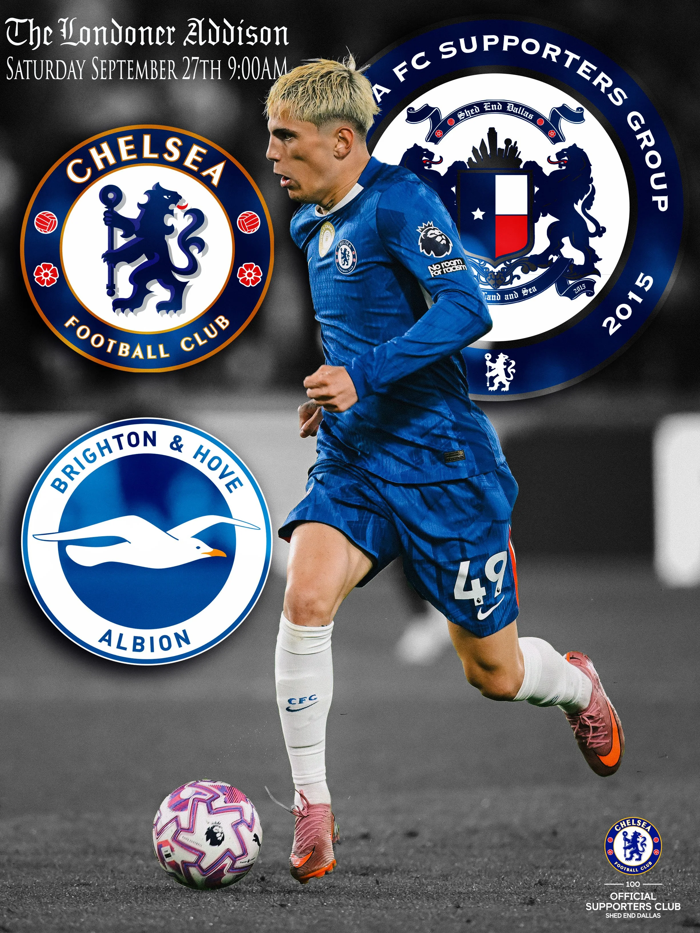 Chelsea FC vs Brighton &amp; Hove Albion FC - Match Day #6