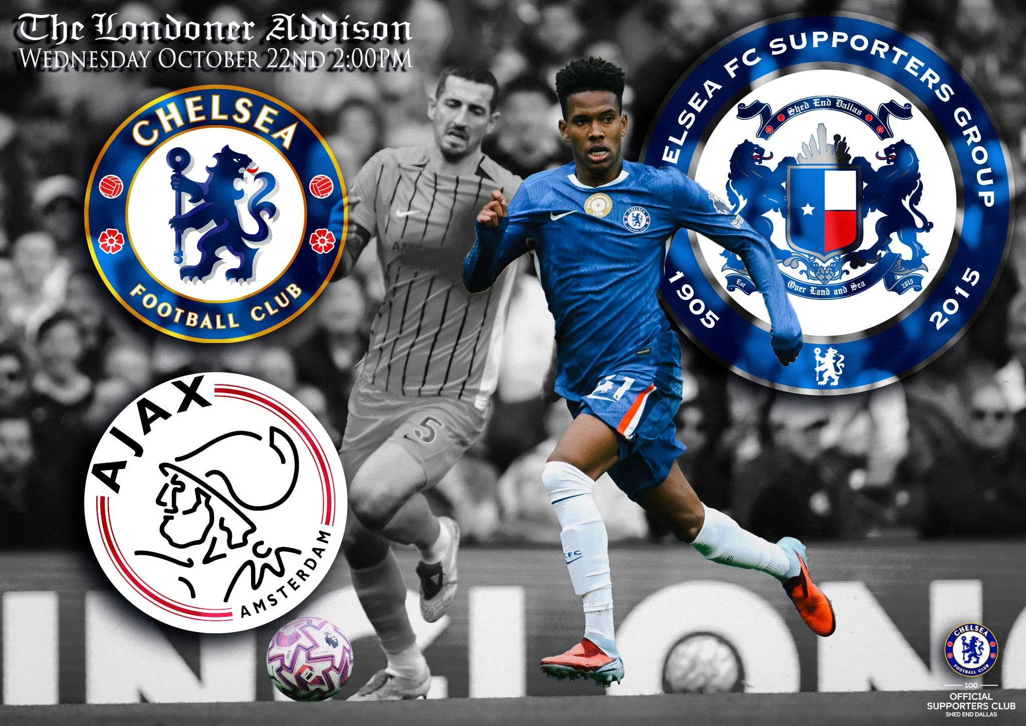 Chelsea FC vs AFC Ajax - Champions League Match Day #3